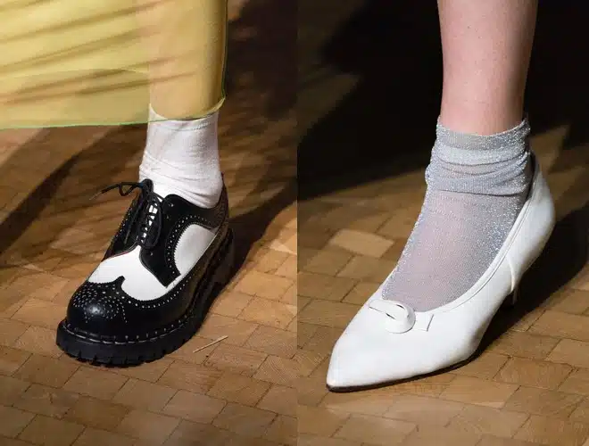 sfilate londra scarpe moda inverno 2019 2020