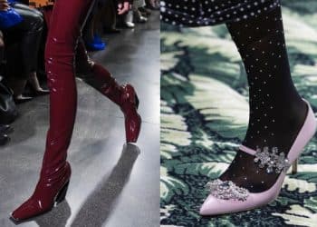 scarpe moda Parigi inverno 2019 2020