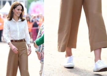 Kate Middleton superga bianche
