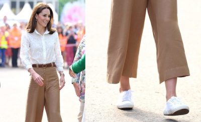 Kate Middleton superga bianche