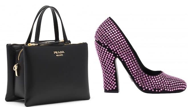 Scarpe borse Prada autunno inverno 2019-2020