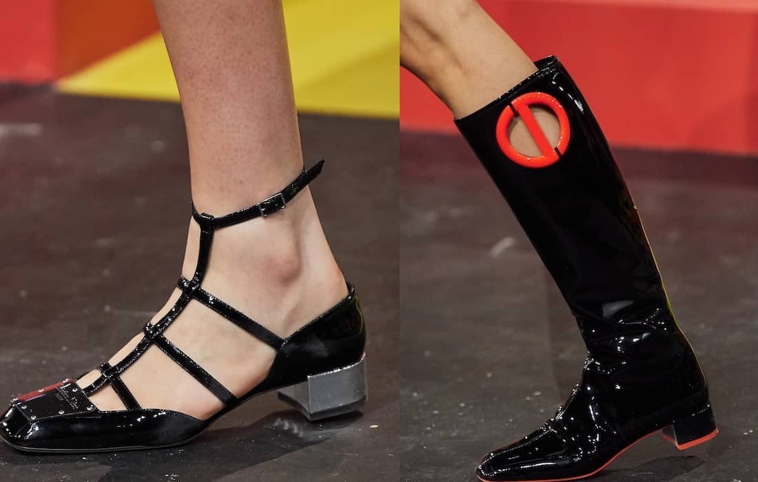 Dior Scarpe borse e vestiti estate 2022. Video. Prezzi - Scarpe Alte -  Scarpe basse